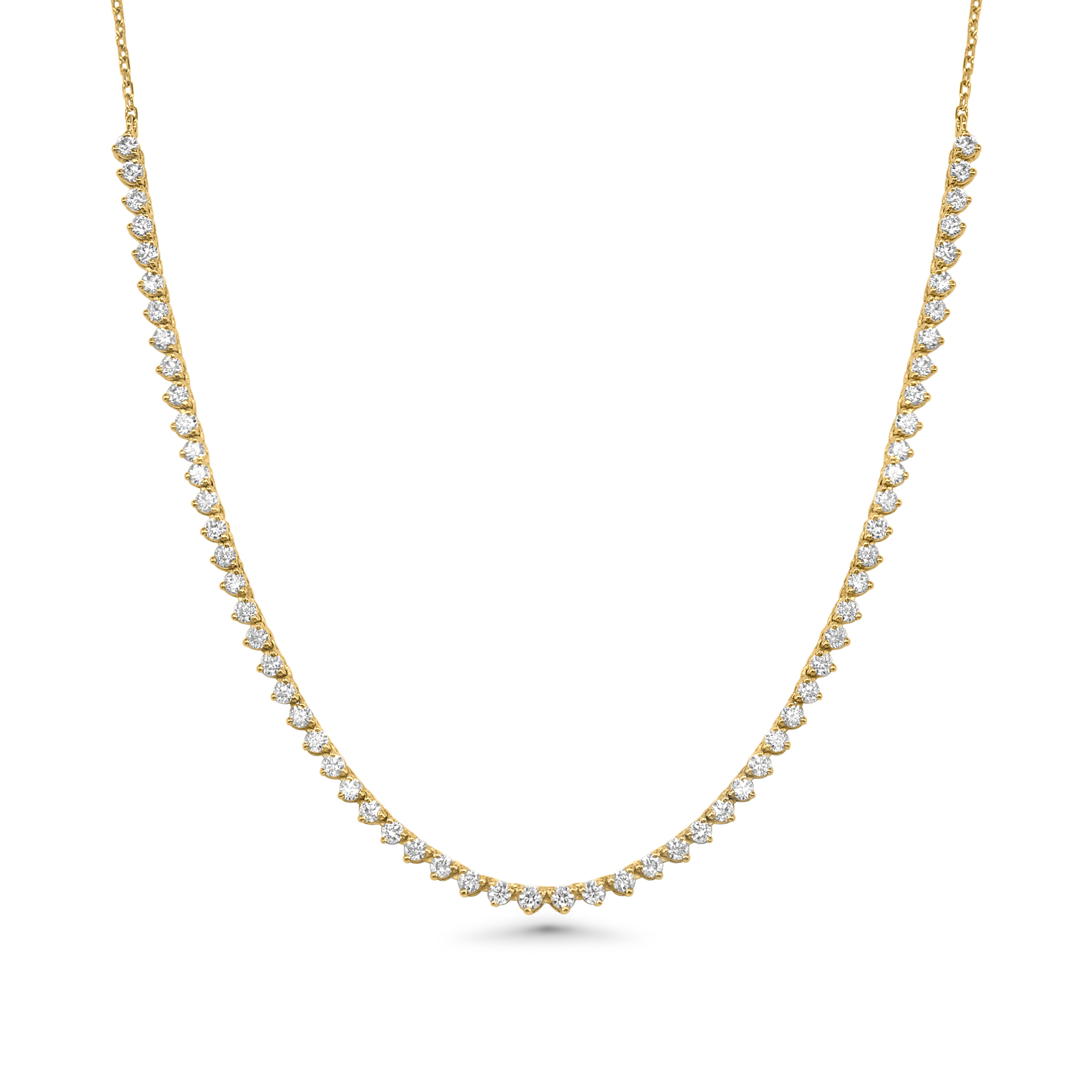 Tennis Fringe Necklace