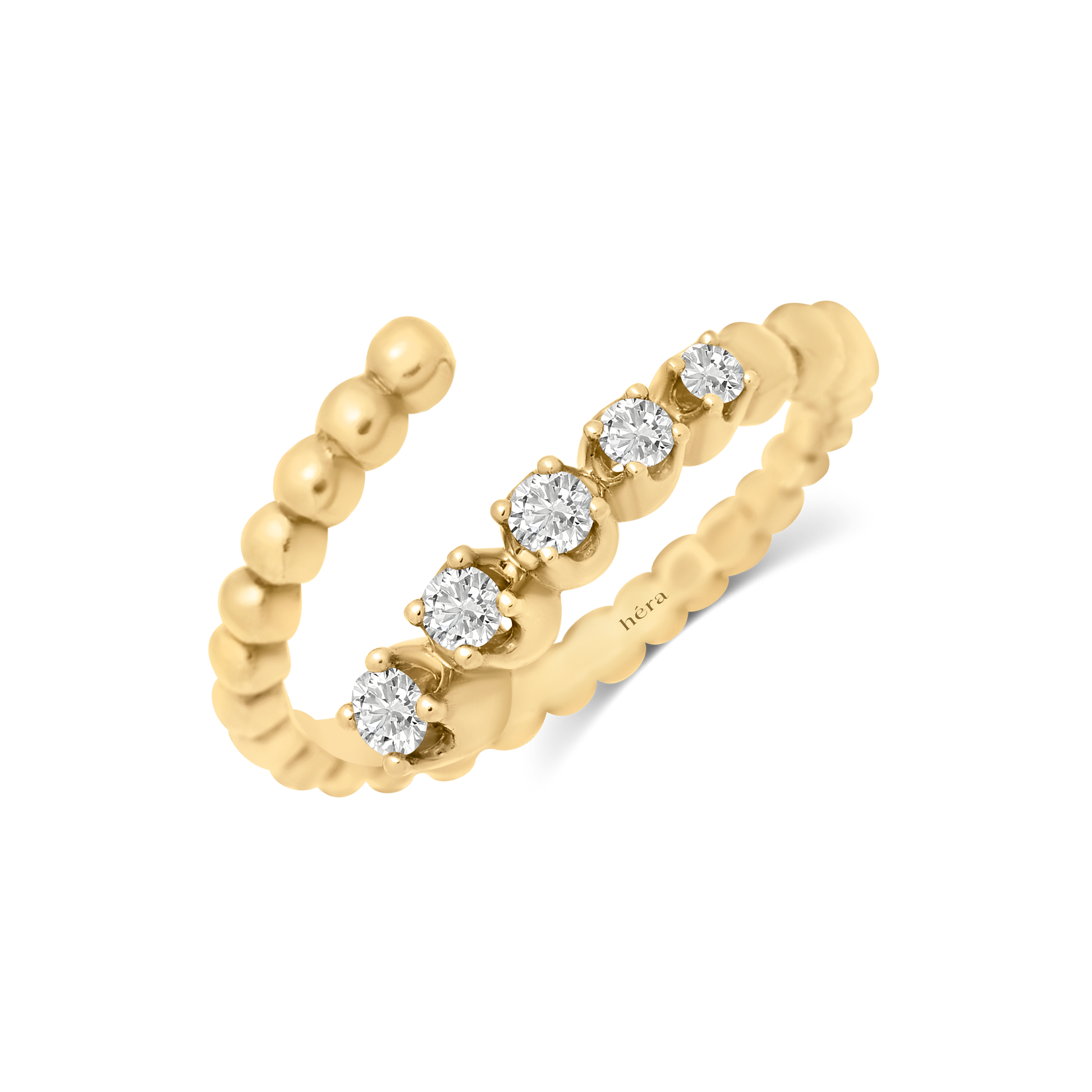 Diamond Open Fade  Ring