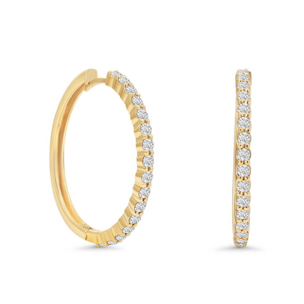 Diamond Hoops