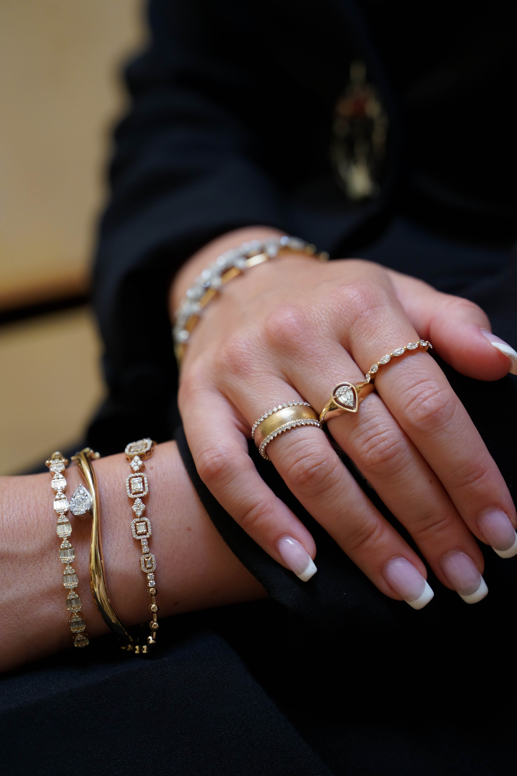 Pear Bold Ring