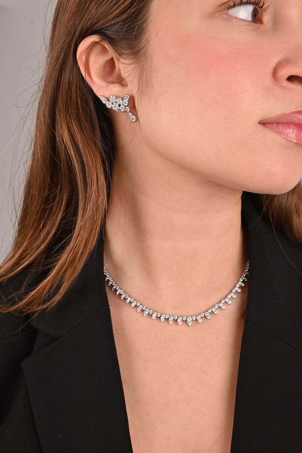 Celestial Cluster Drop Earrings