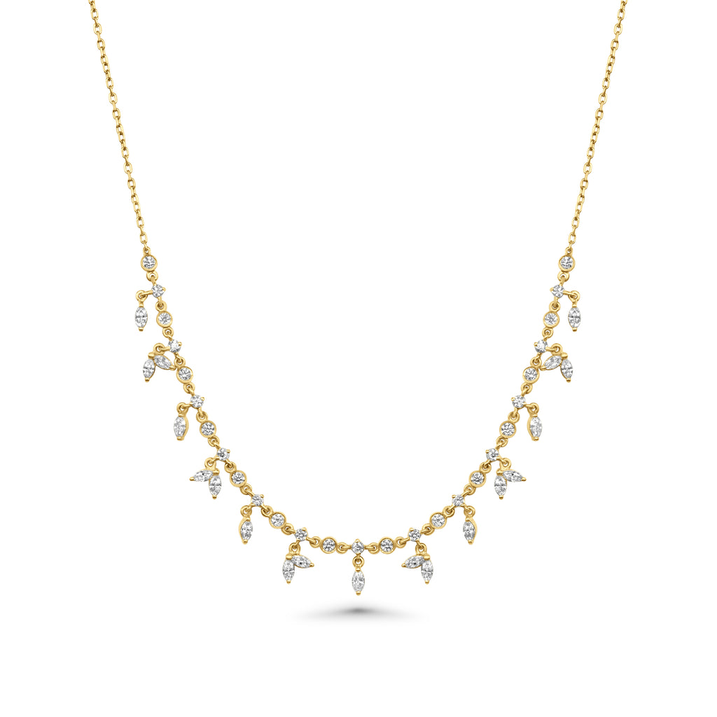 The Marquise Raindrop Necklace