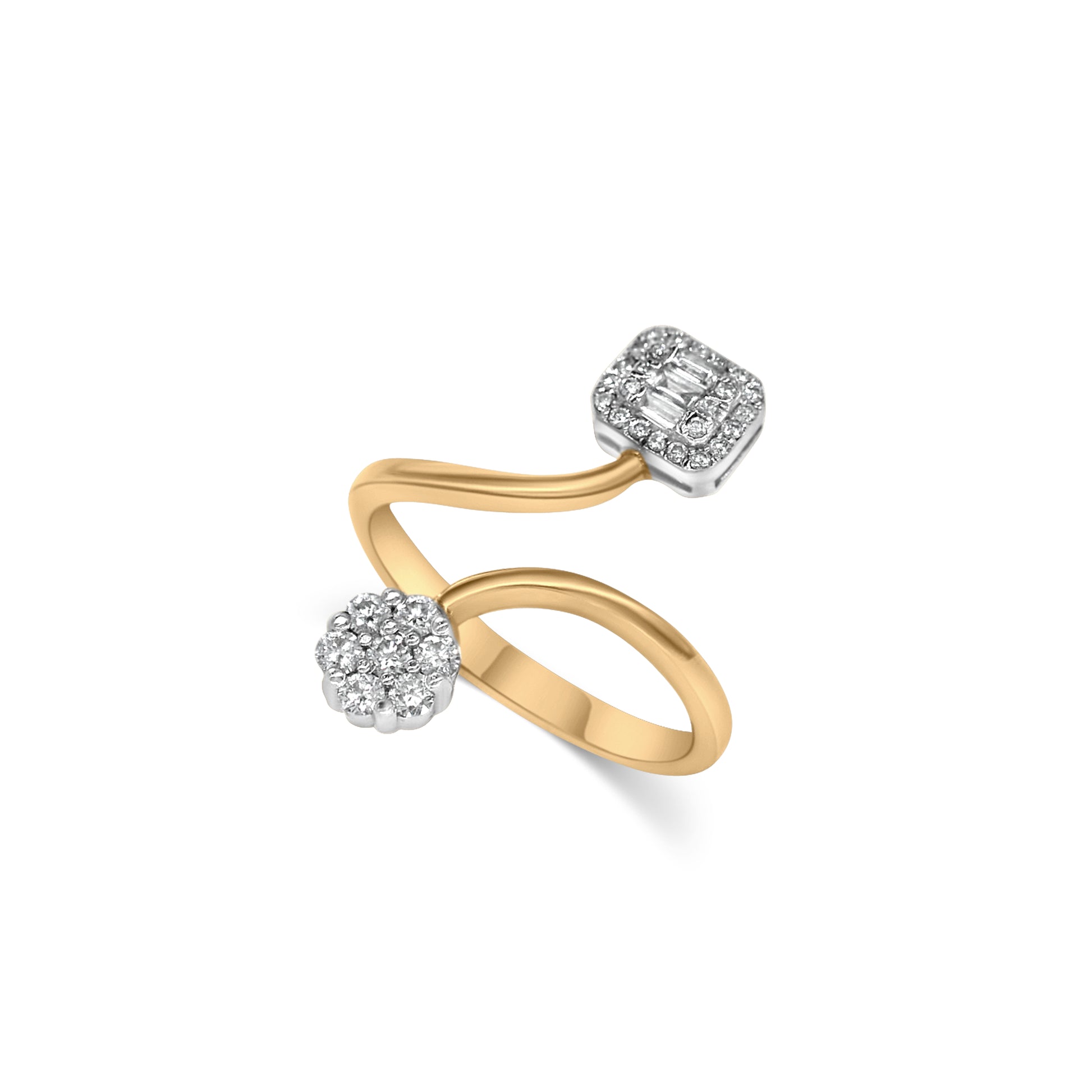 Dual Cluster Open Ring