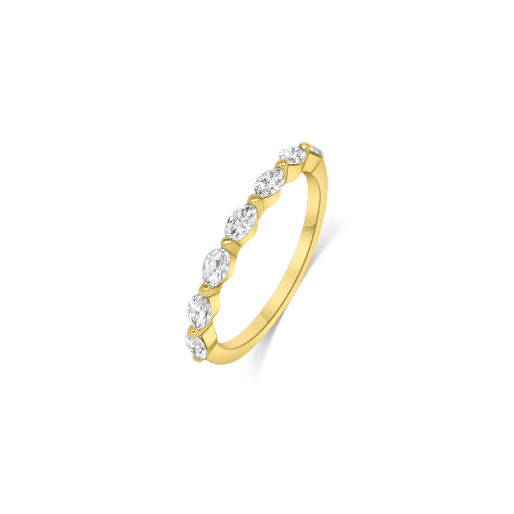 Classic Marquise Diamond Band