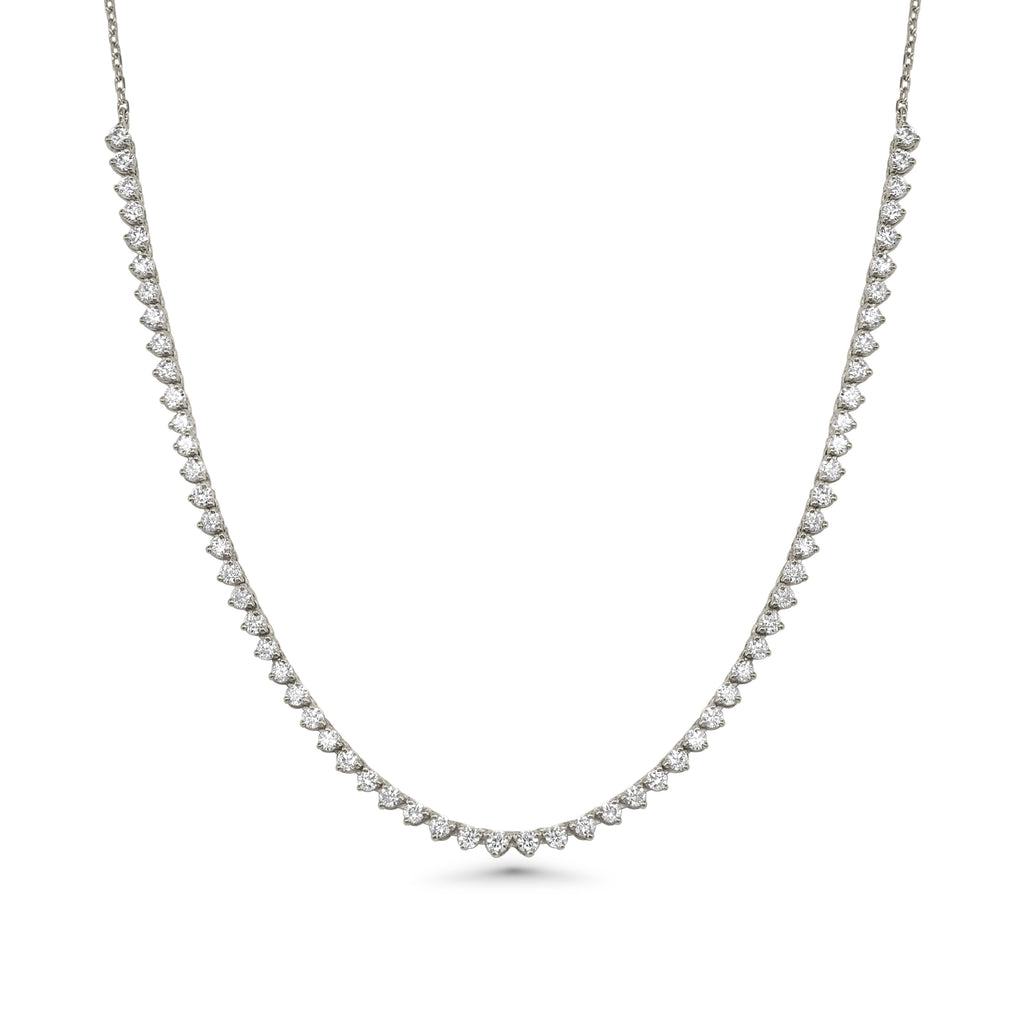 0.02 Tennis Fringe Necklace