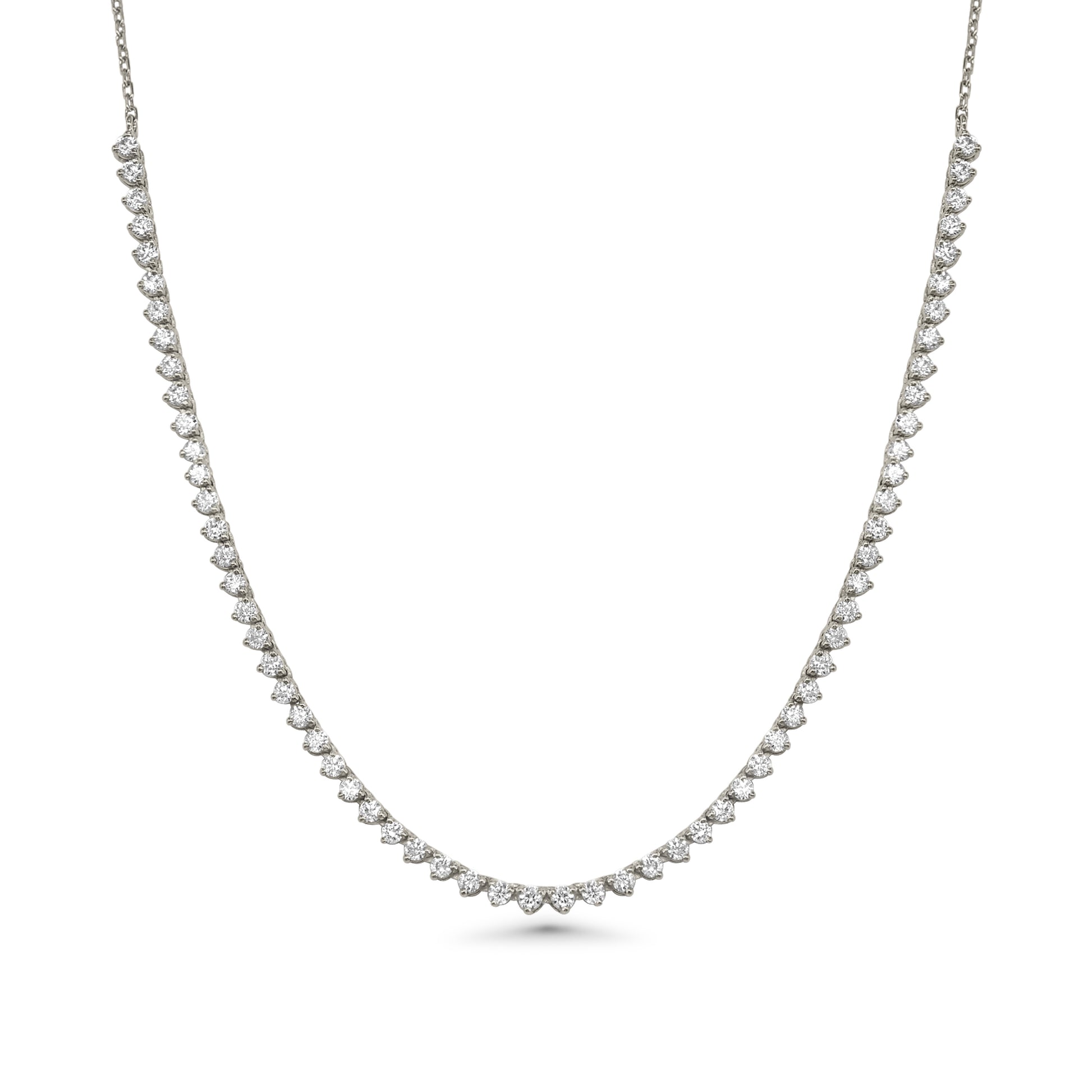 0.02 Tennis Fringe Necklace
