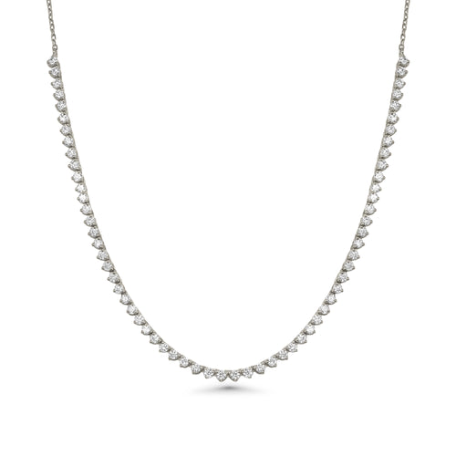 0.02 Tennis Fringe Necklace