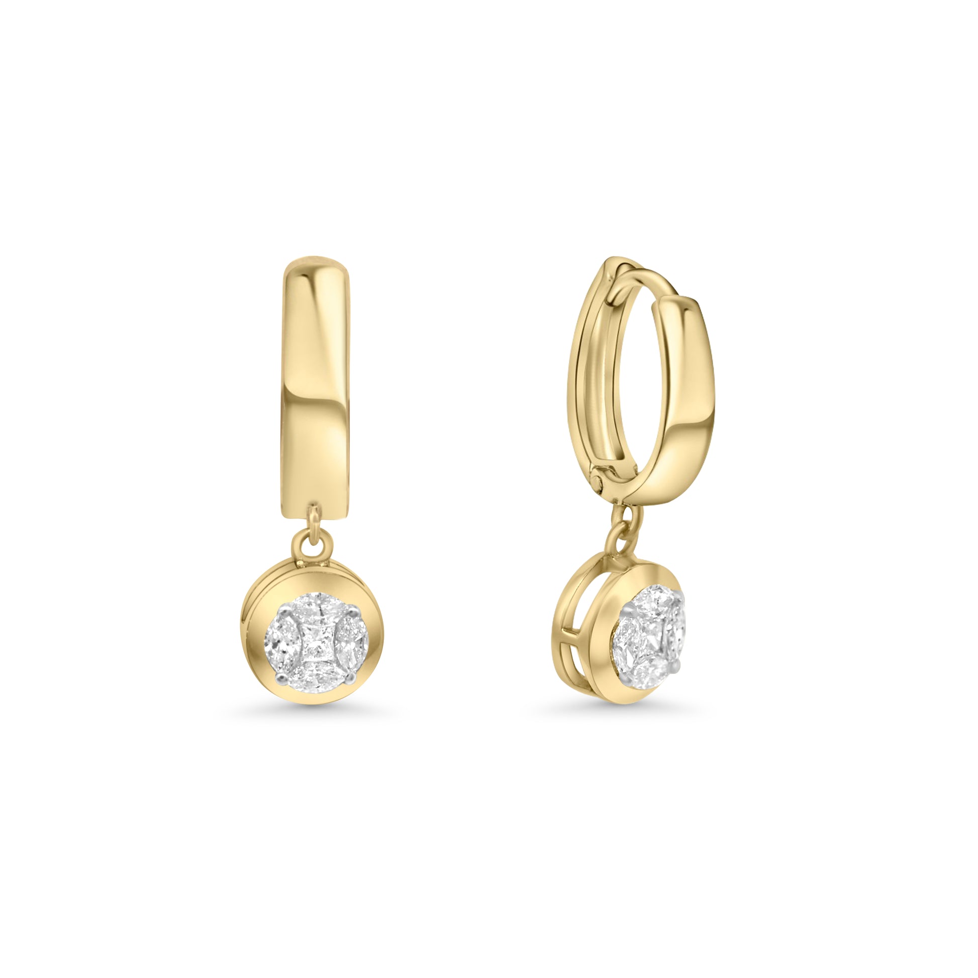 Golden Radiance Diamond Drops