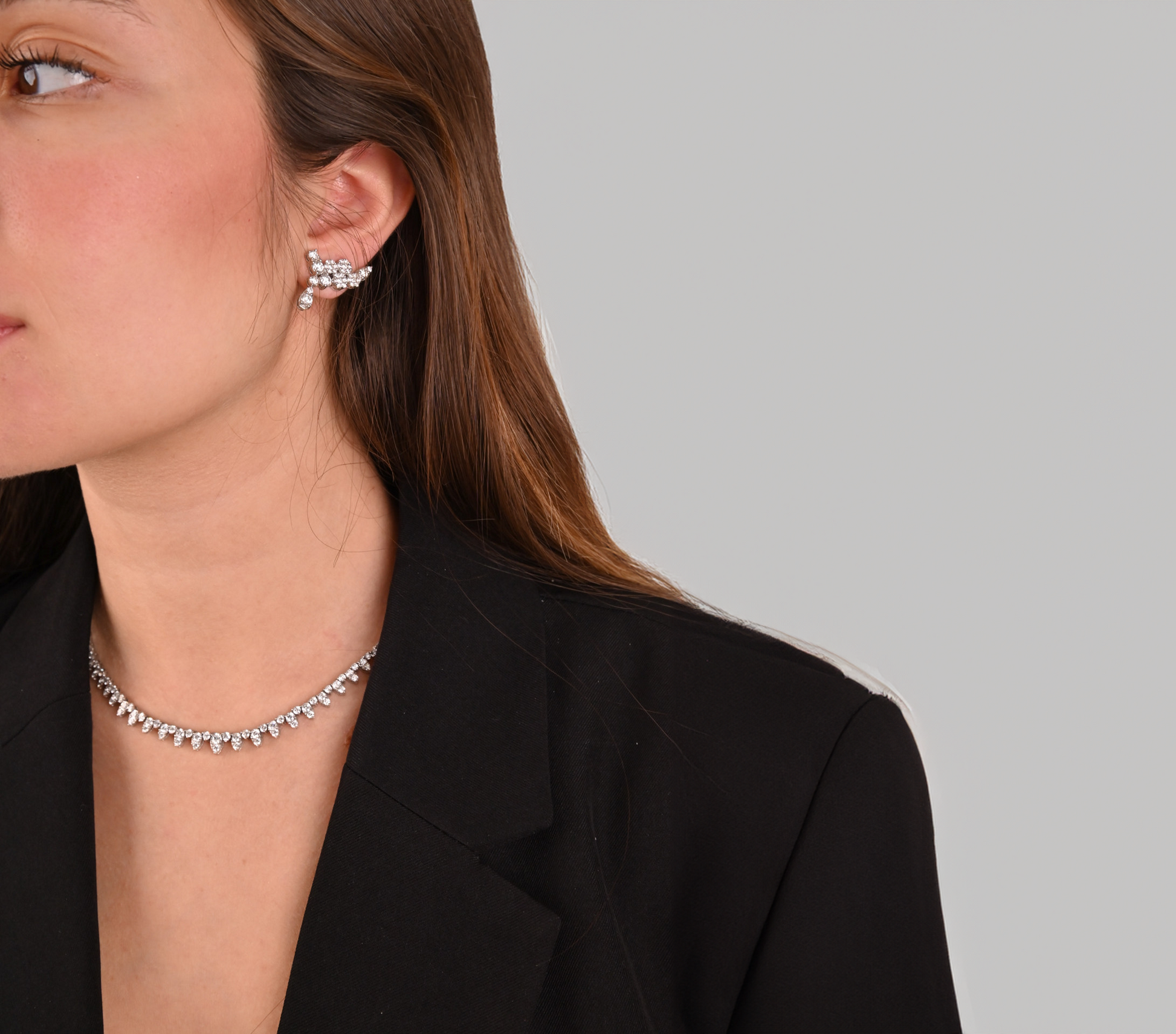 Celestial Cluster Drop Earrings