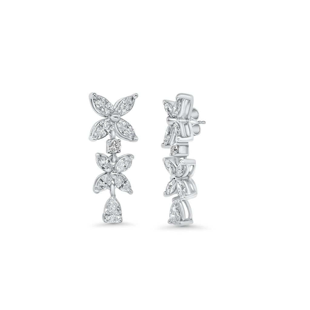 Petal Cascade Earrings