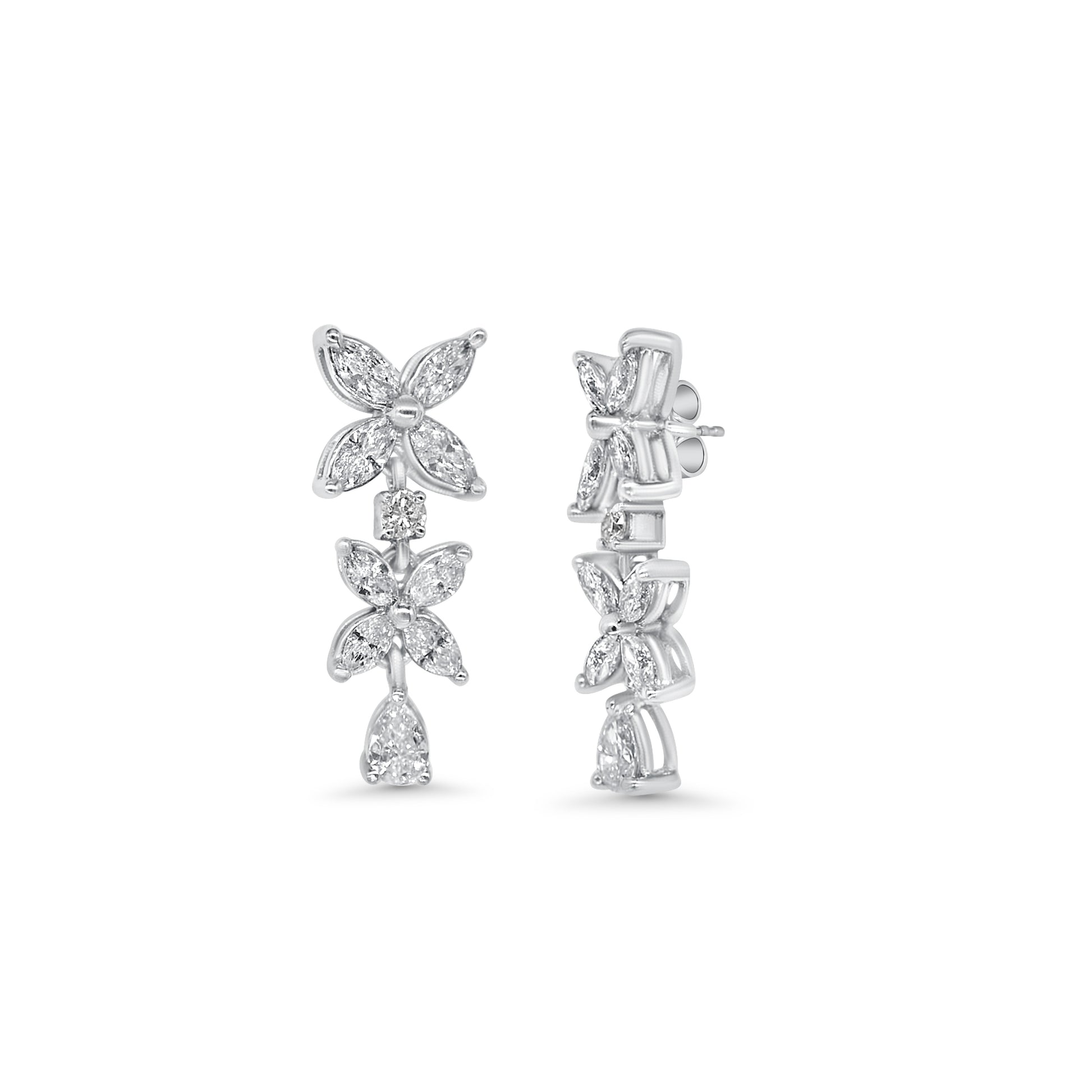 Petal Cascade Earrings