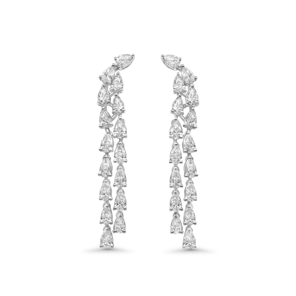 Cascading Dewdrop Earrings