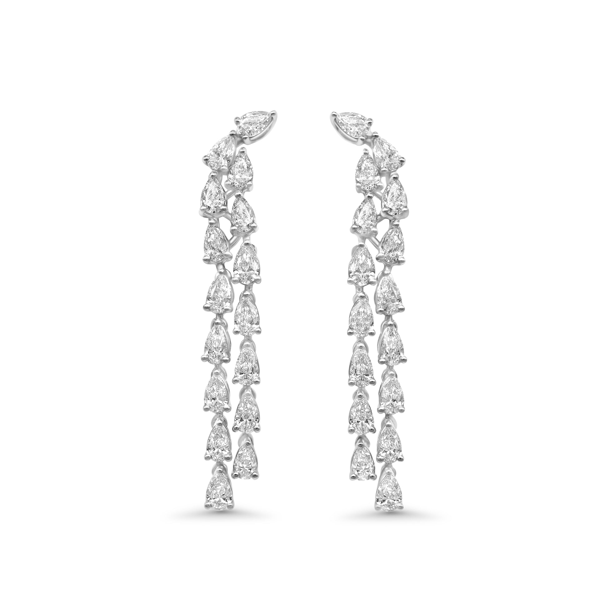 Cascading Dewdrop Earrings