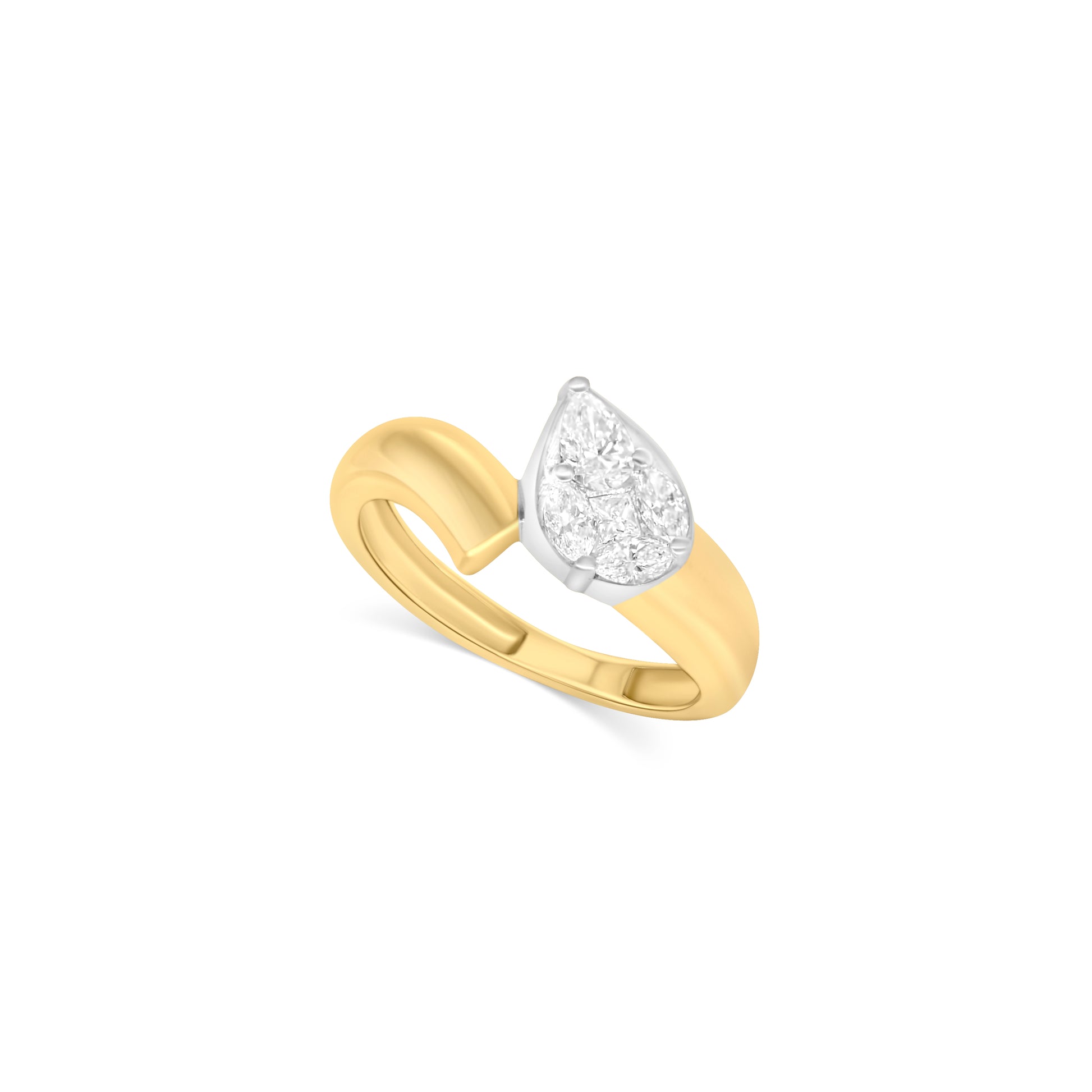 Aurelia Pear Ring