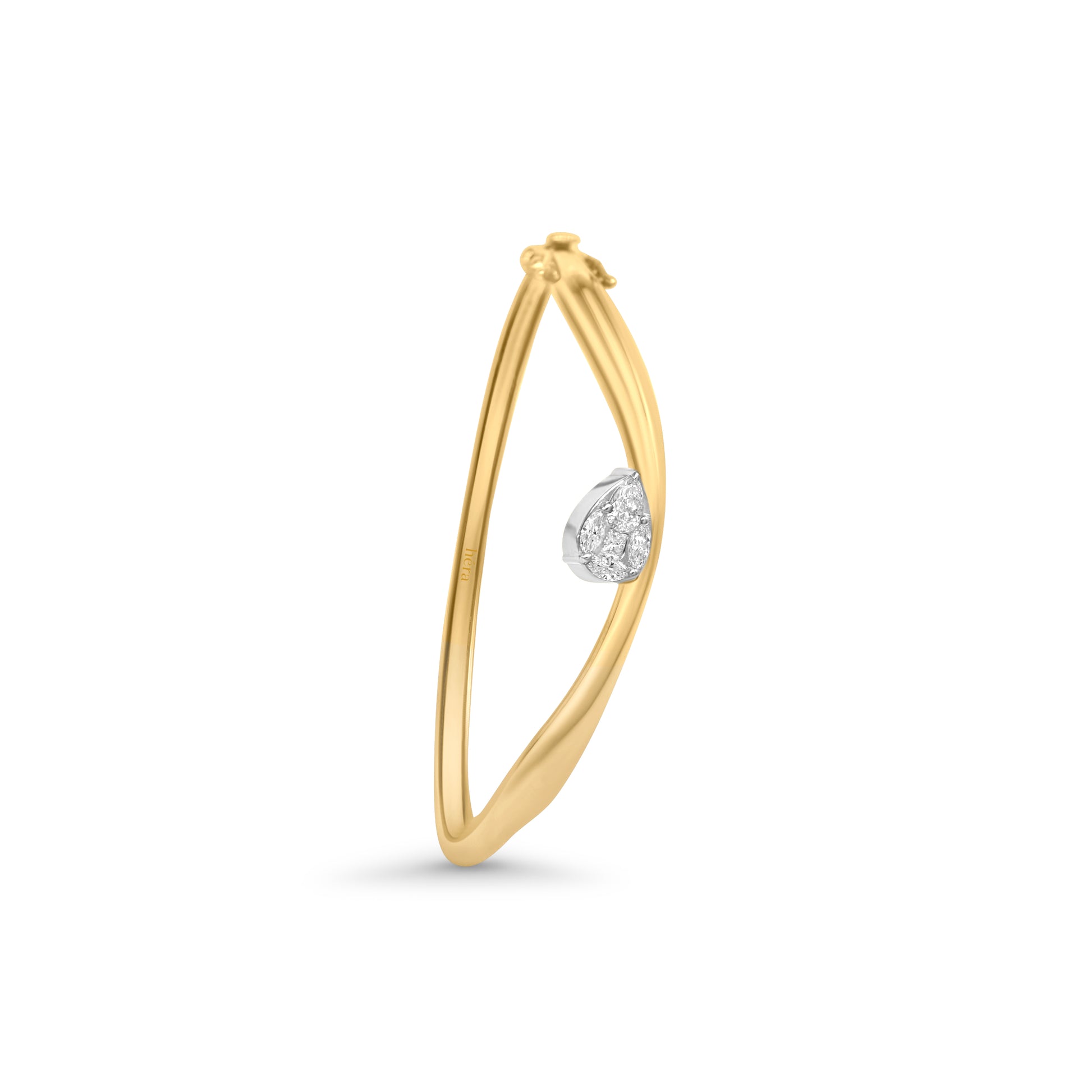 Teardrop Elegance Bangle