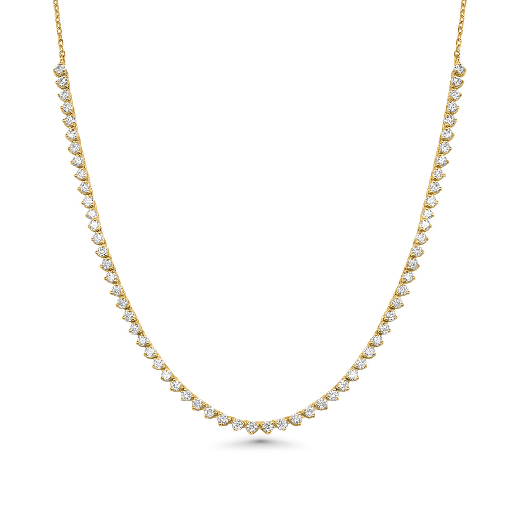 Tennis Fringe Necklace