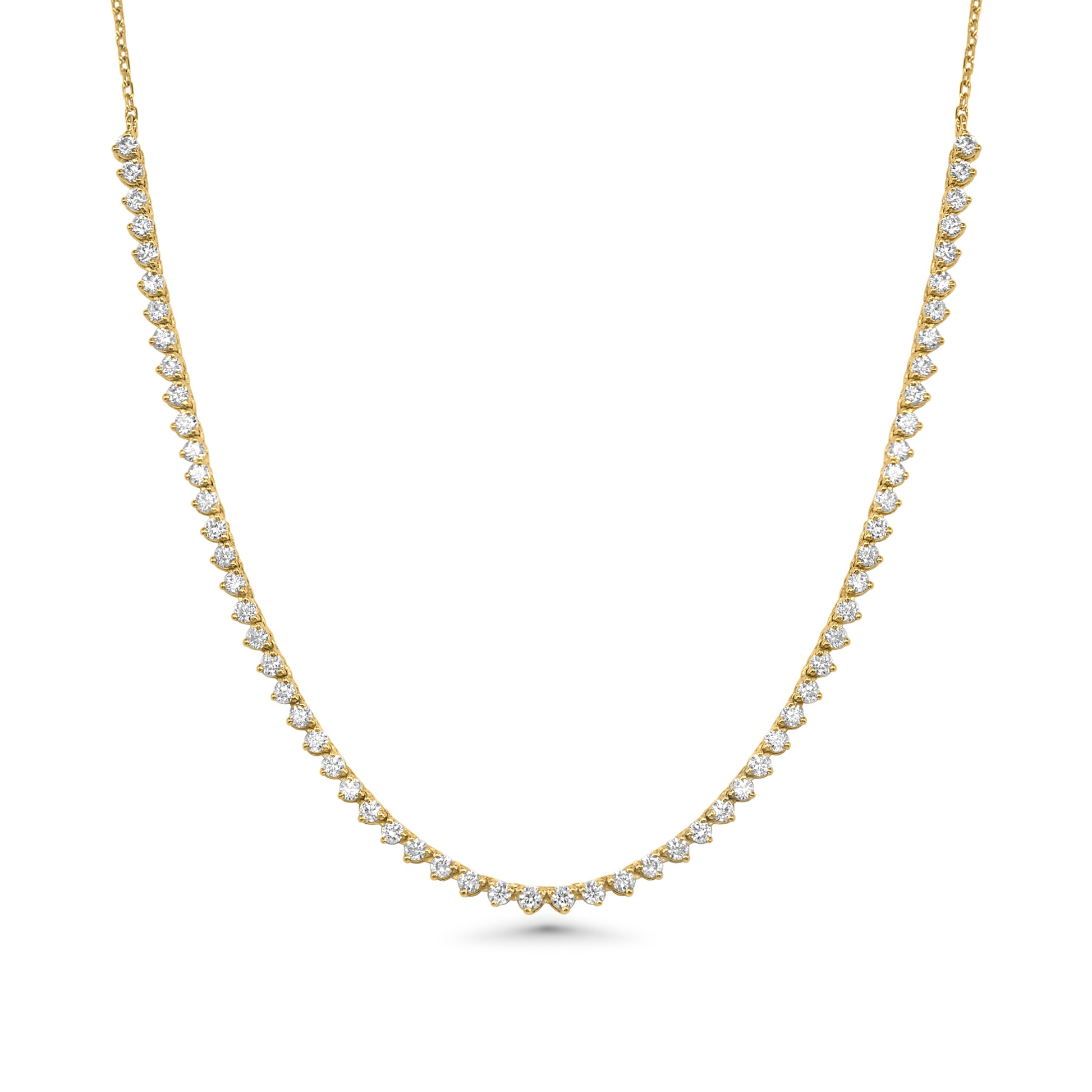 Tennis Fringe Necklace