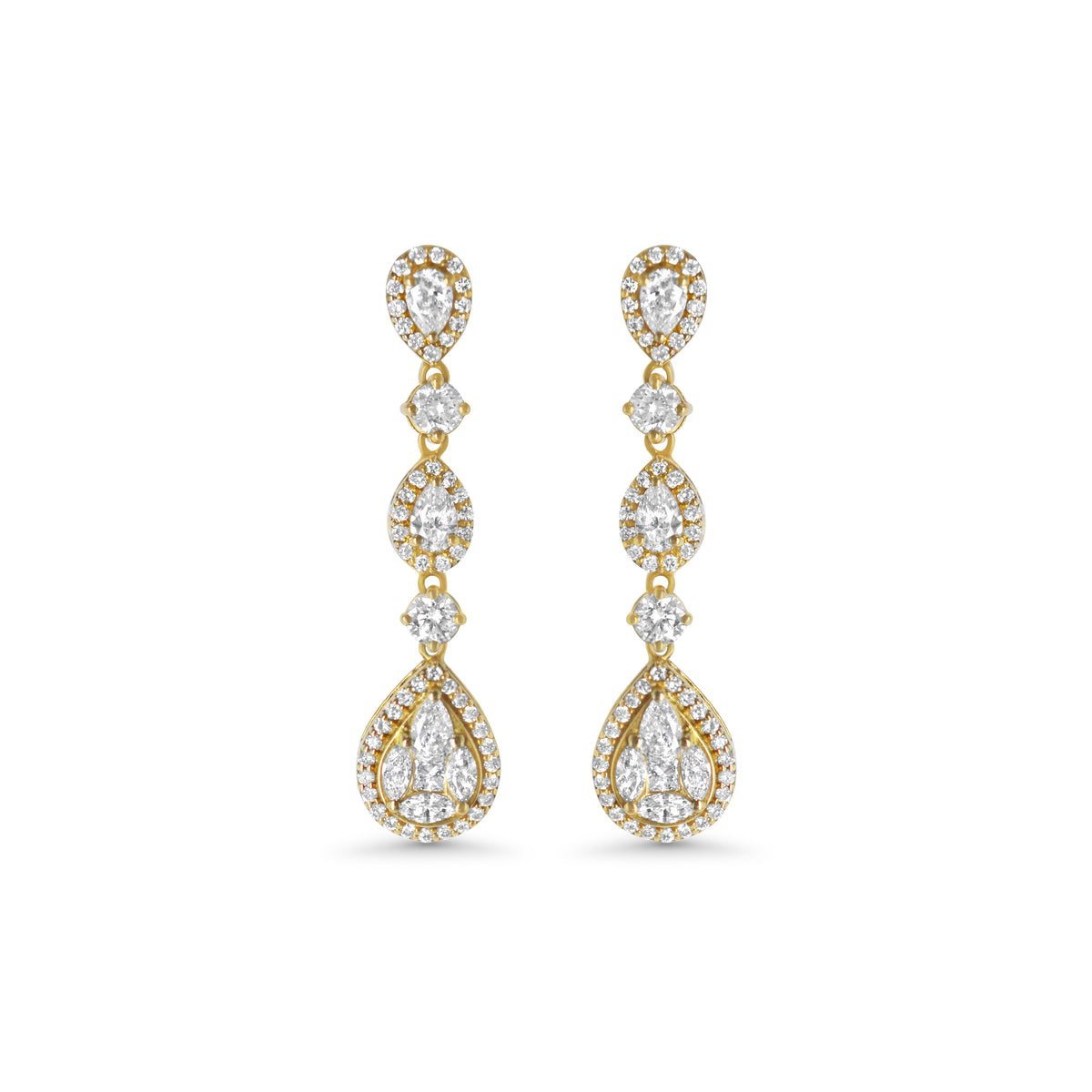 Tear Drop Elegance Earrings