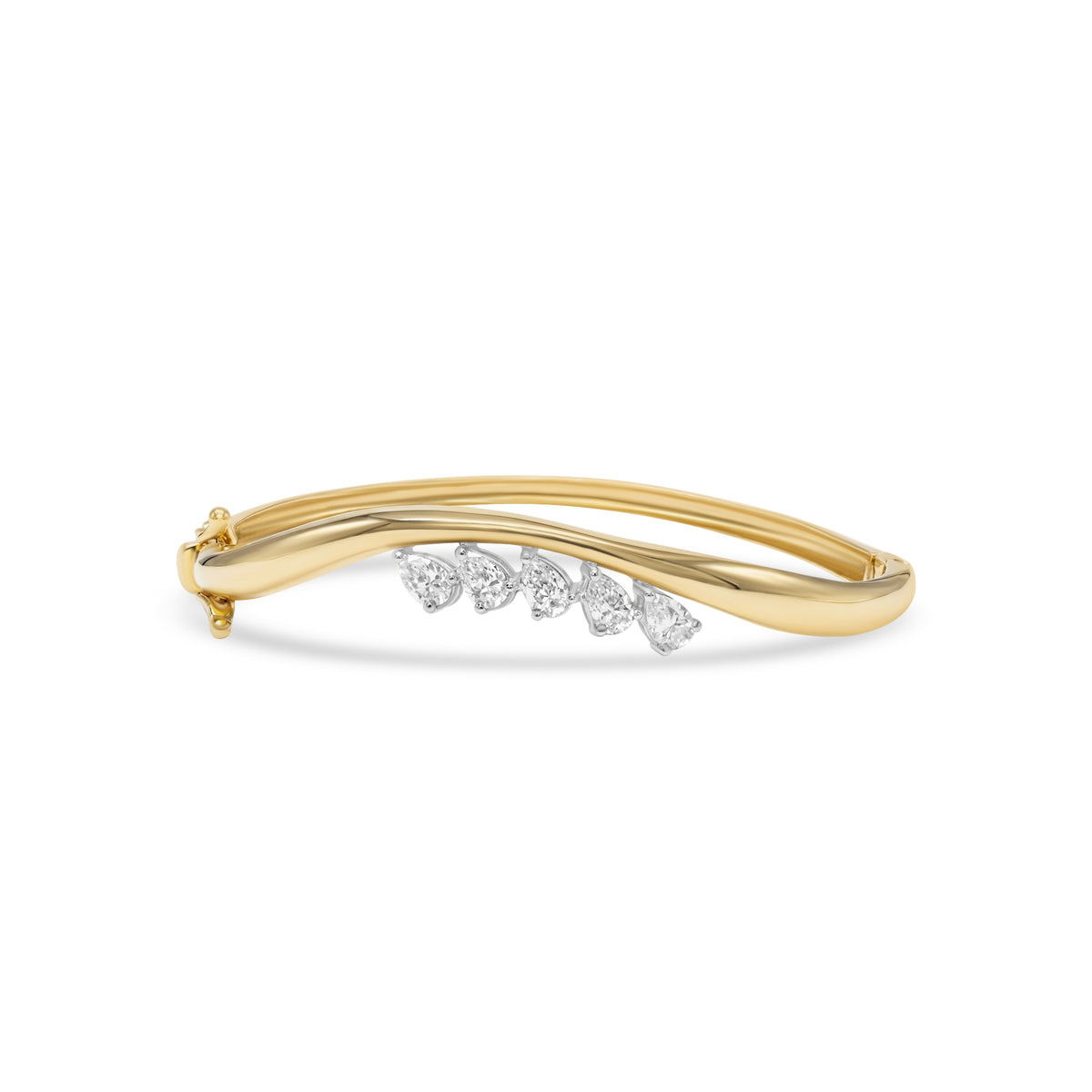 Five Pears Curved Bangle