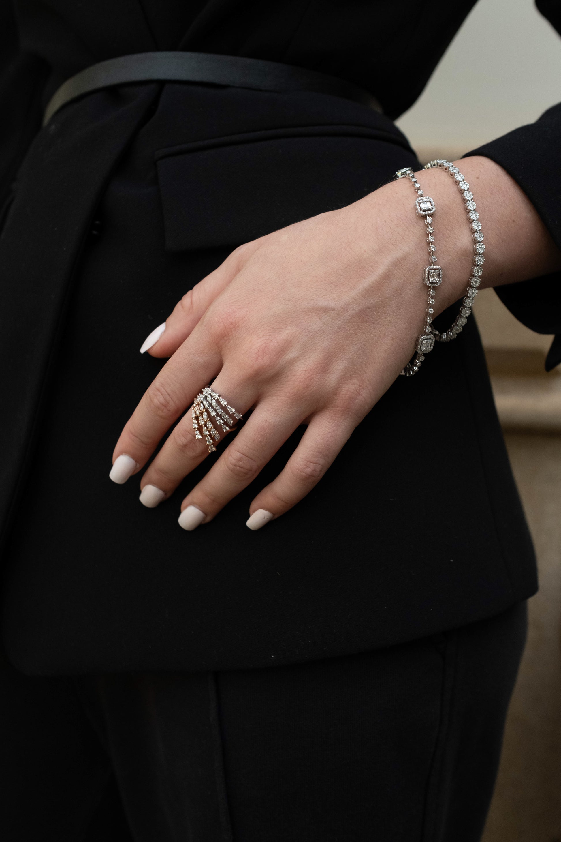 Eternal Spark Diamond Tennis Bracelet