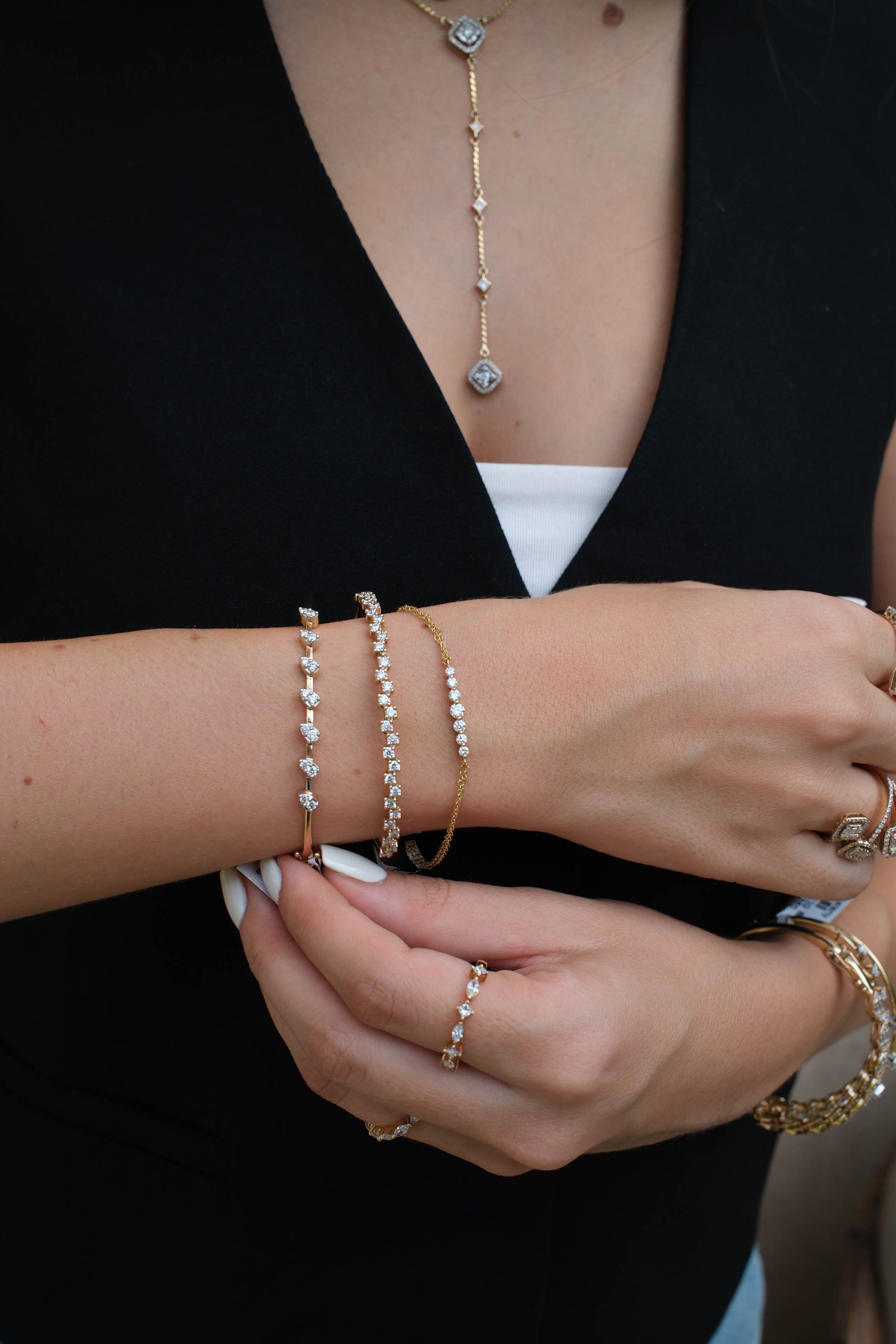 Dégradé Diamond Bracelet