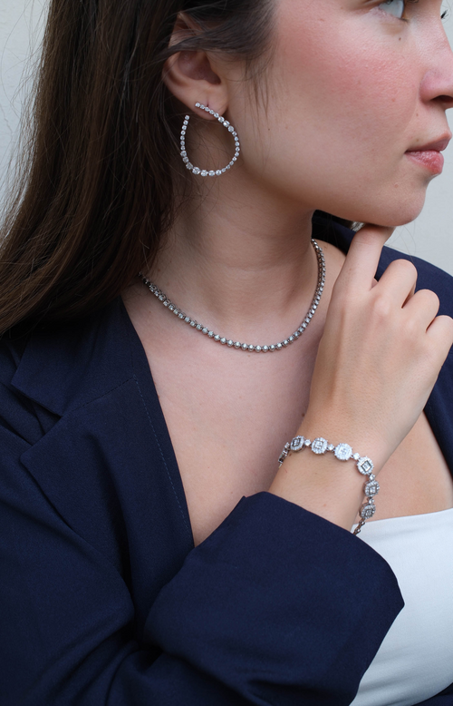 0.07ct Tennis Necklace