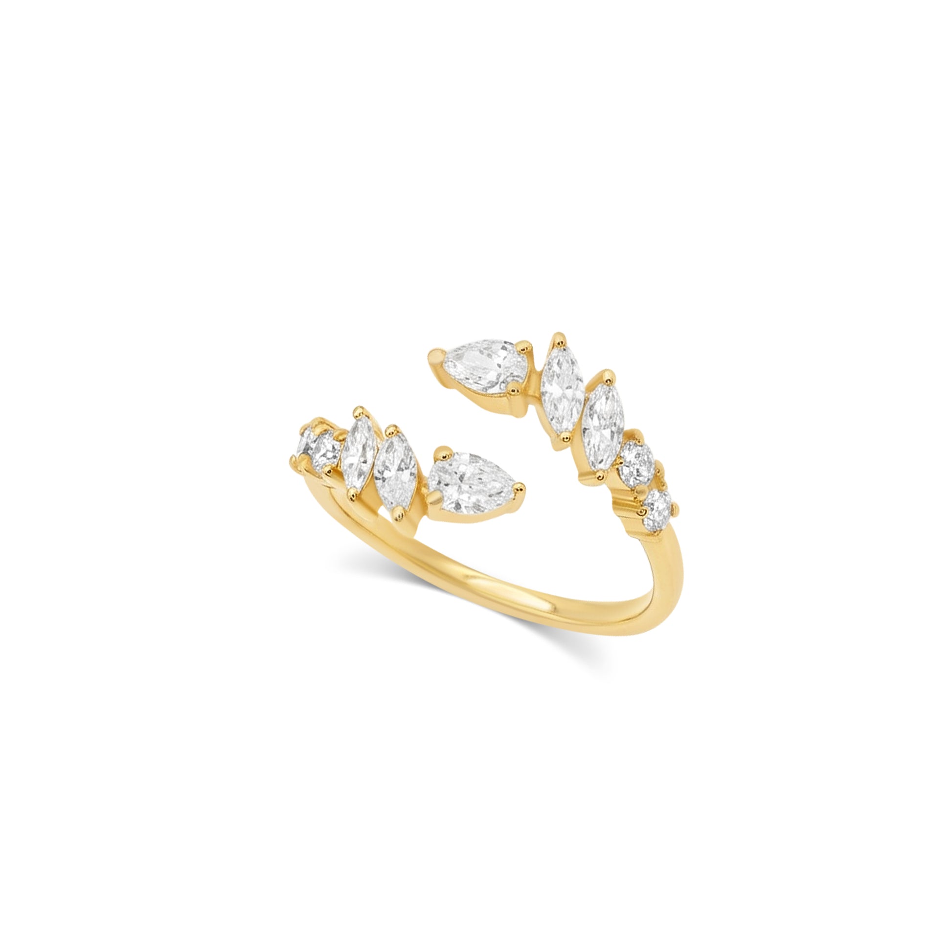 Multi-Shaped Open Ring